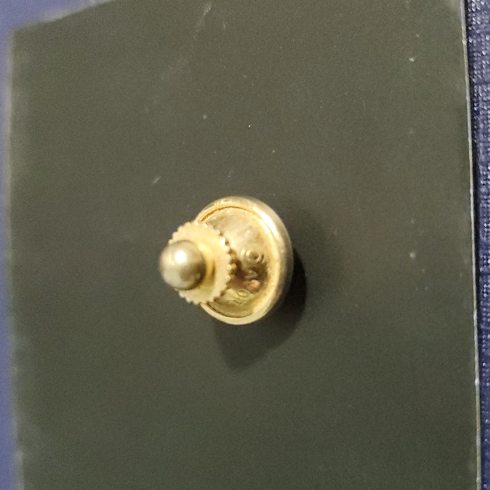 FWB💫 Gold Teddy Bear Pin Back - Picture 3 of 4